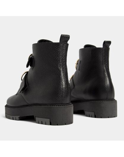 Boots en Cuir Urban Cool noires